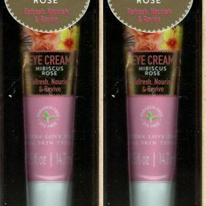 Eye Cream Hibiscus Rose Refresh, Nourish & Revive 0.5fl oz (14.7.8ml) (Set of 2)
